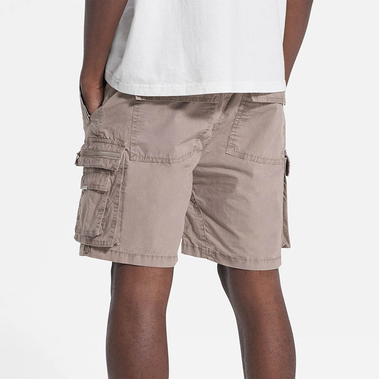 Represent Cargo Shorts Stone REPRESENT REPRESENT - originalfook singapore
