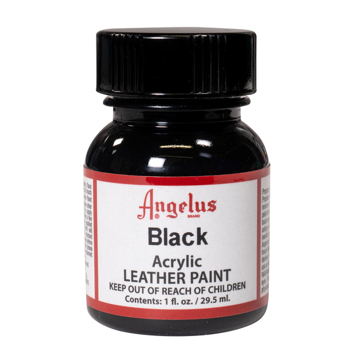 Angelus Acrylic Leather Paint Black / White / Flat Black / Flat White ANGELUS ANGELUS - originalfook singapore