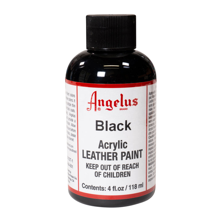 Angelus Acrylic Leather Paint Black / White / Flat Black / Flat White ANGELUS ANGELUS - originalfook singapore
