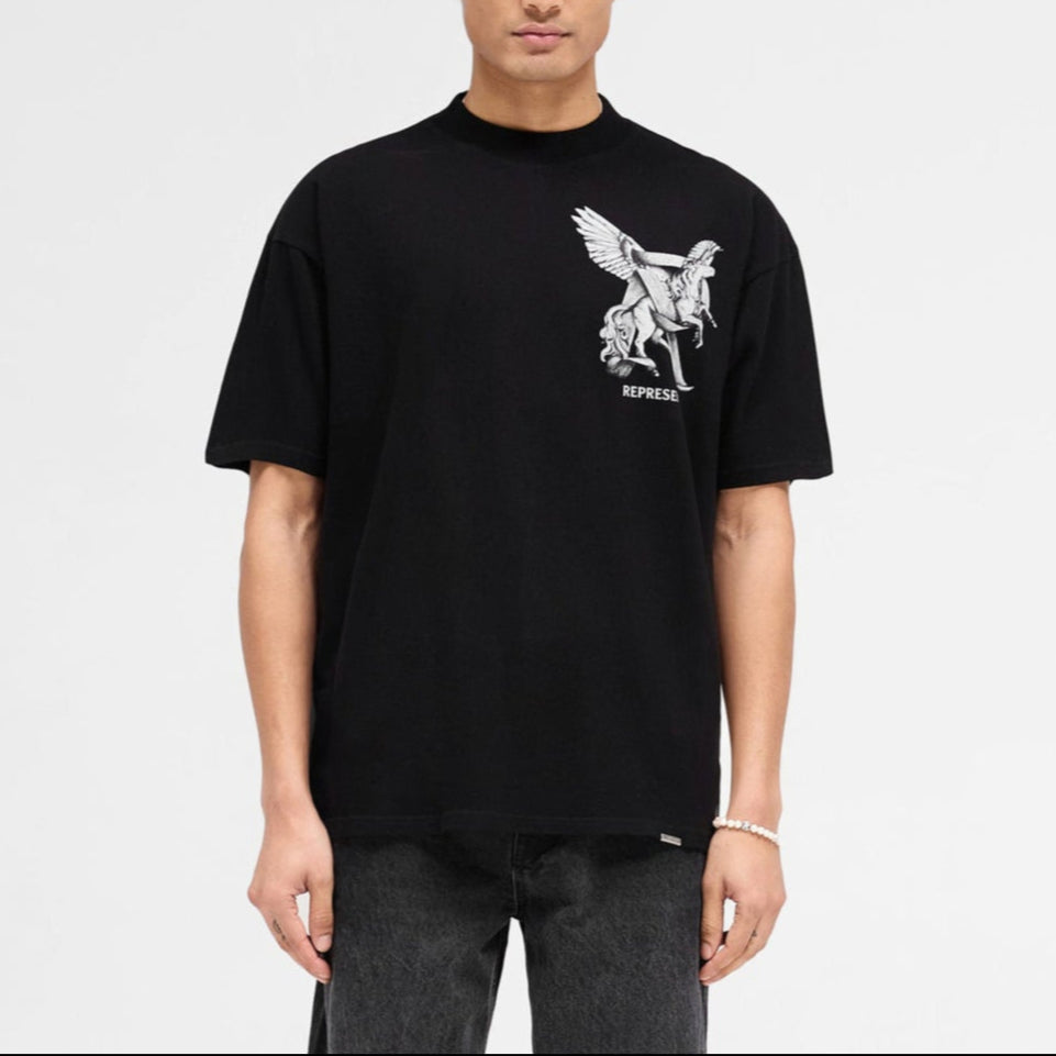 Represent Elegance In Motion Tee Black - ORIGINALFOOK