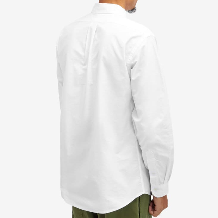 Human Made Oxford BD Shirt White HUMAN MADE HUMAN MADE - originalfook singapore