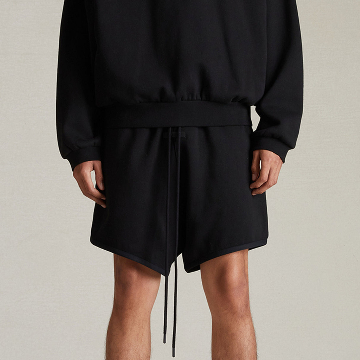 Fear of God Essentials Basic Sweat Shorts Black FEAR OF GOD ESSENTIALS FEAR OF GOD ESSENTIALS - originalfook singapore