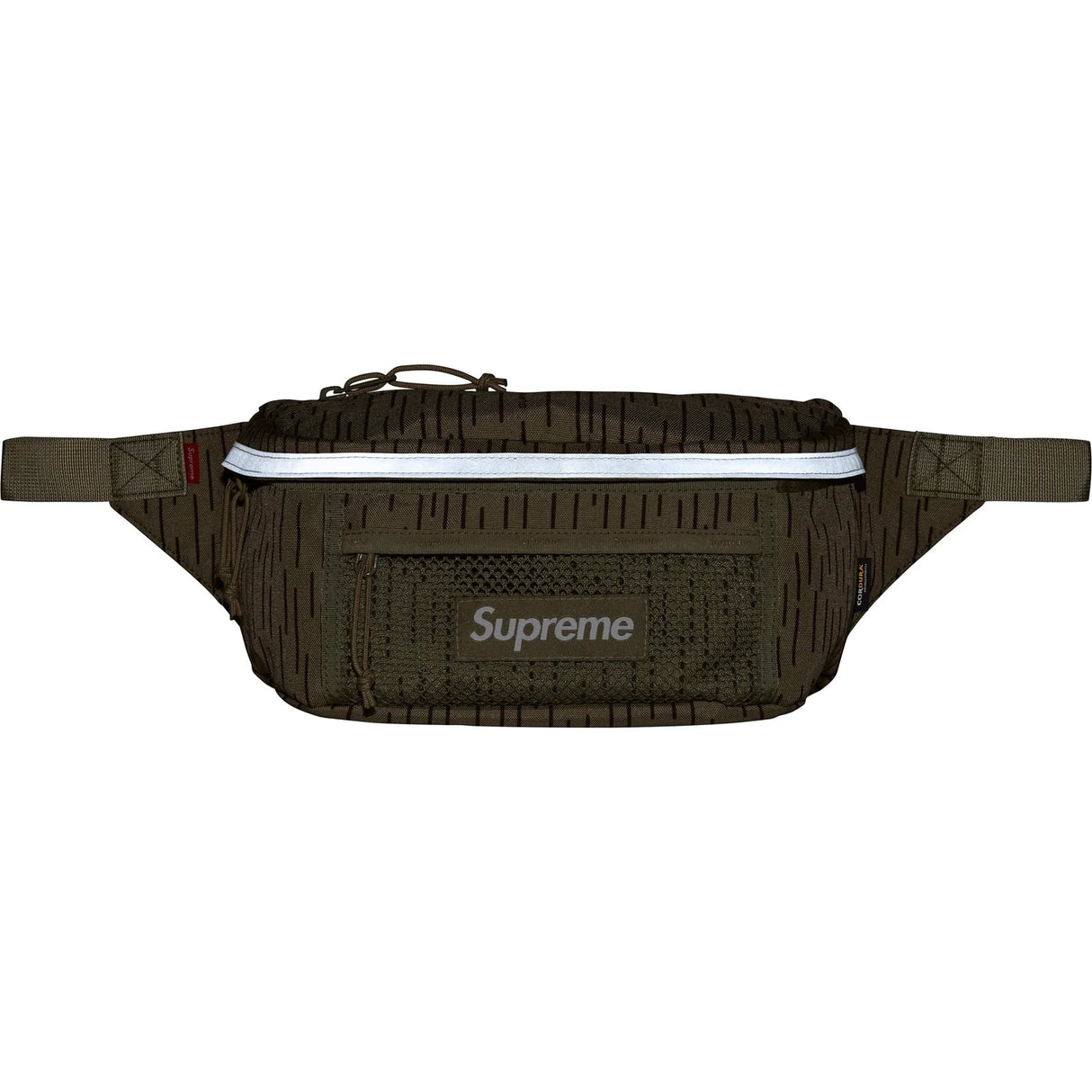 Supreme Reflective Waist Bag Tan SUPREME SUPREME - originalfook singapore