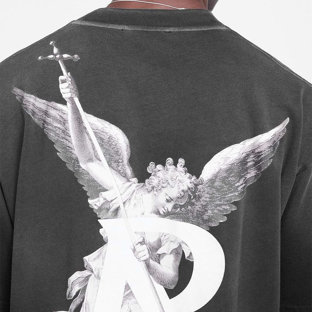 Represent Archangel Tee Washed Black REPRESENT REPRESENT - originalfook singapore