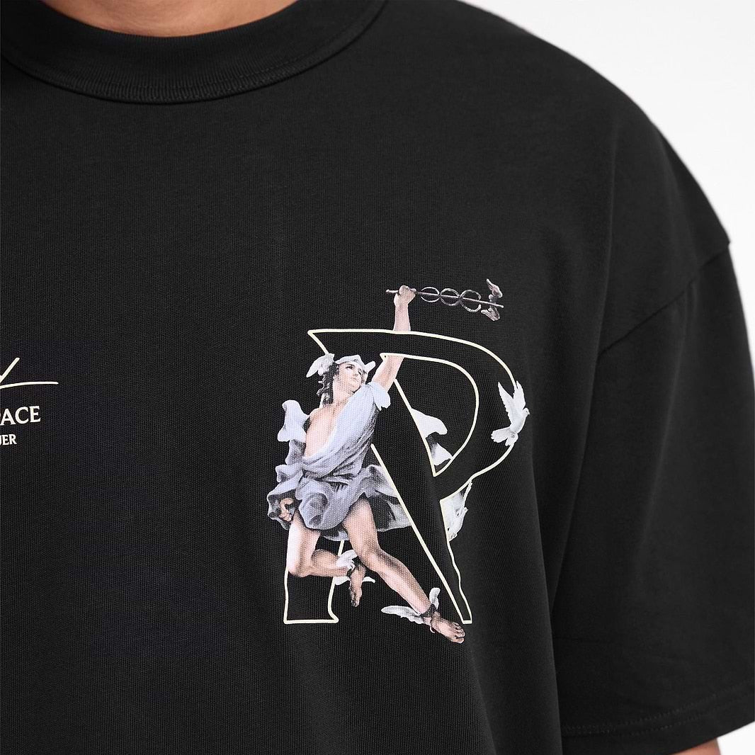 Represent Hermes Tee Black REPRESENT REPRESENT - originalfook singapore