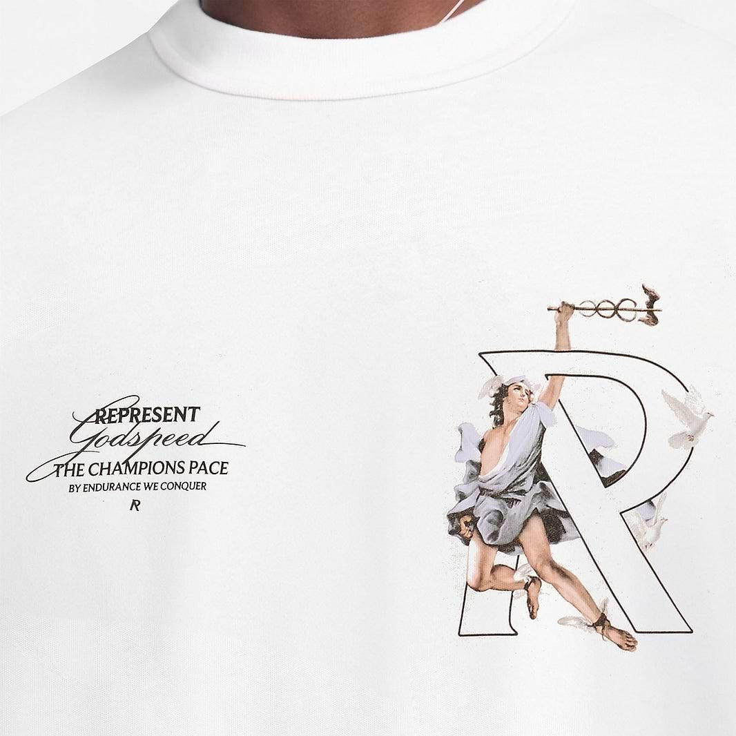 Represent Hermes Tee Flat White REPRESENT REPRESENT - originalfook singapore