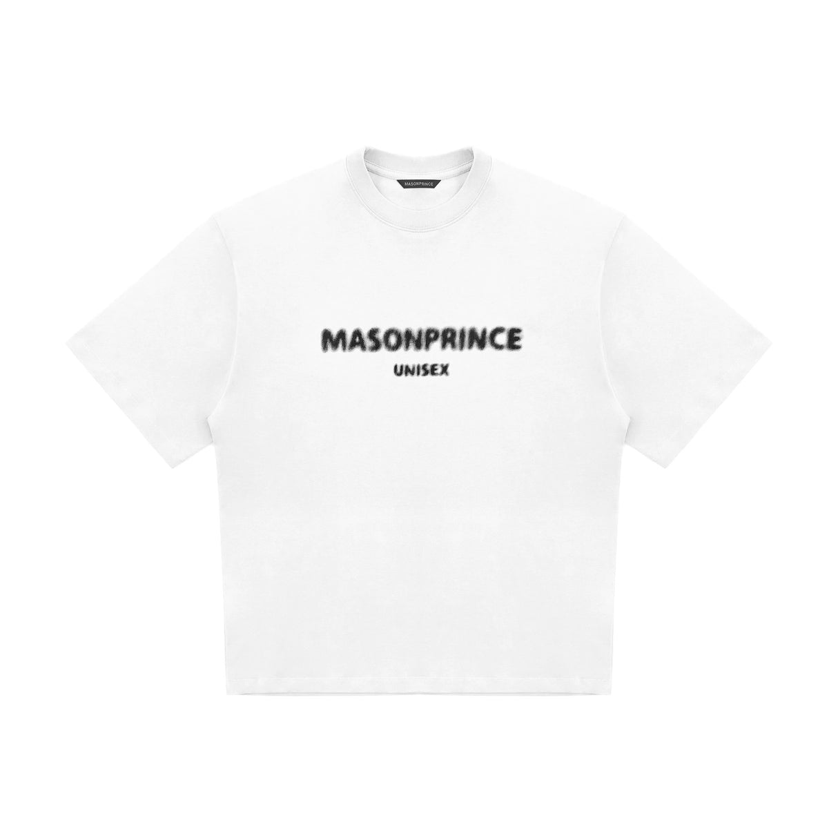 MASONPRINCE Classic Spray Logo Tee White MASONPRINCE MASONPRINCE - originalfook singapore