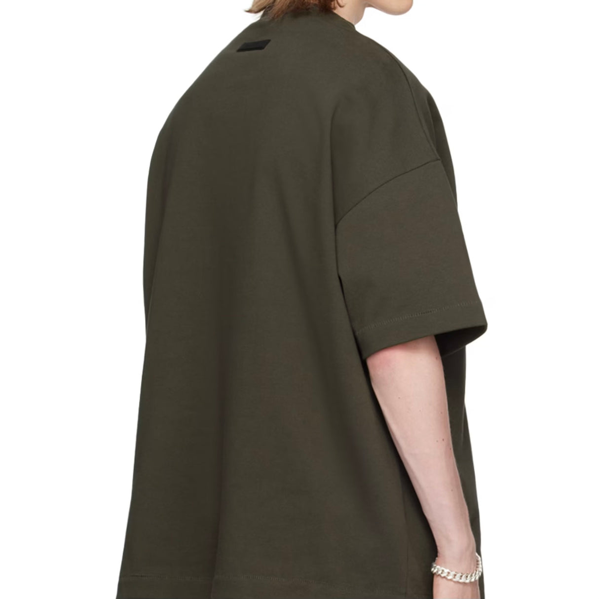 Fear of God Essentials Applique Logo Heavyweight Tee Ink (Oversized) FEAR OF GOD ESSENTIALS FEAR OF GOD ESSENTIALS - originalfook singapore