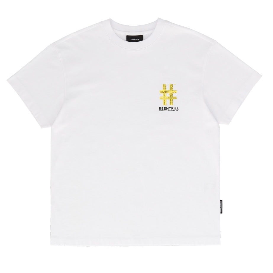 Been Trill Chest Logo Tee White lifework lifework - originalfook singapore