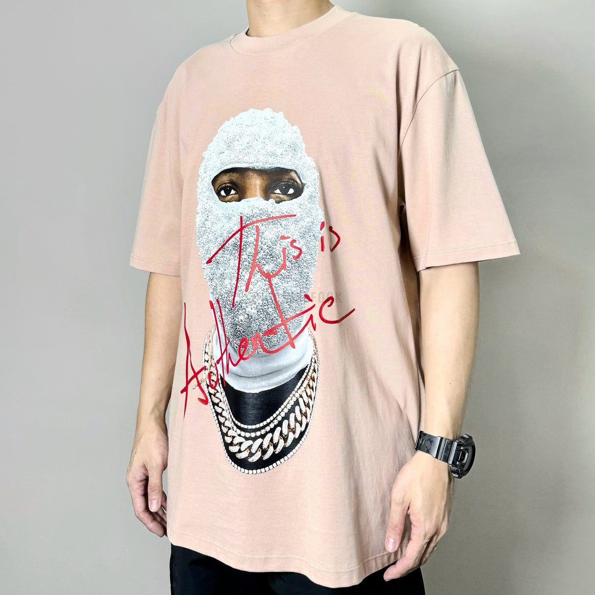 Ih Nom Uh Nit Mask Authentic Tee Flesh NUS23297 (Made In Italy) IH NOM UH NIT IH NOM UH NIT - originalfook singapore
