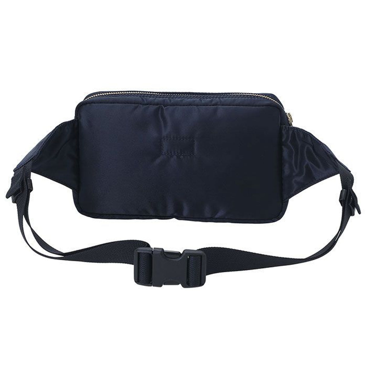 Porter Yoshida Japan Tanker Waist Bag in Iron Blue, durable bag with adjustable strap and multiple compartments for everyday use