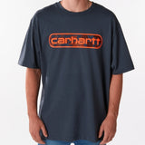Carhartt Camo Logo Tee Bluestone carhartt carhartt - originalfook singapore