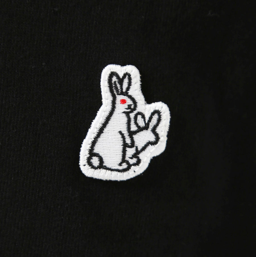 Black FR2 Emblem Icon Tee, casual apparel featuring the iconic logo design on the front, made by #FR2.