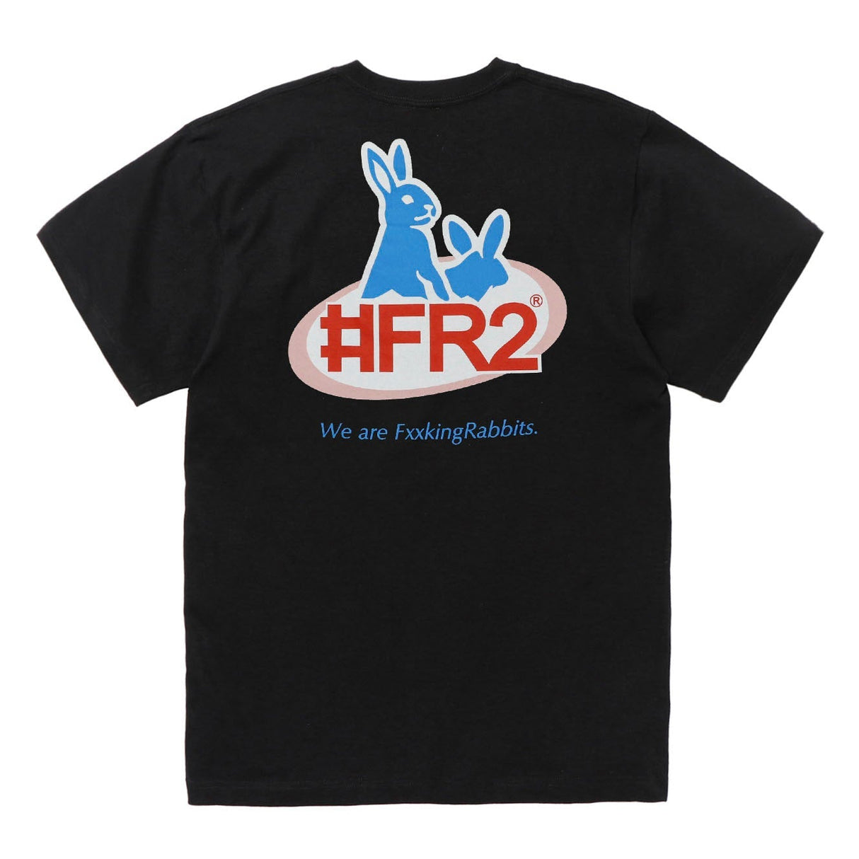 FR2 Water Rabbits Tee Black