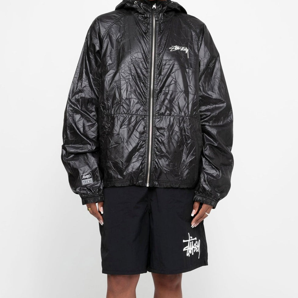 Stussy Basic Big Logo Nylon Shorts Black STUSSY STUSSY - originalfook singapore