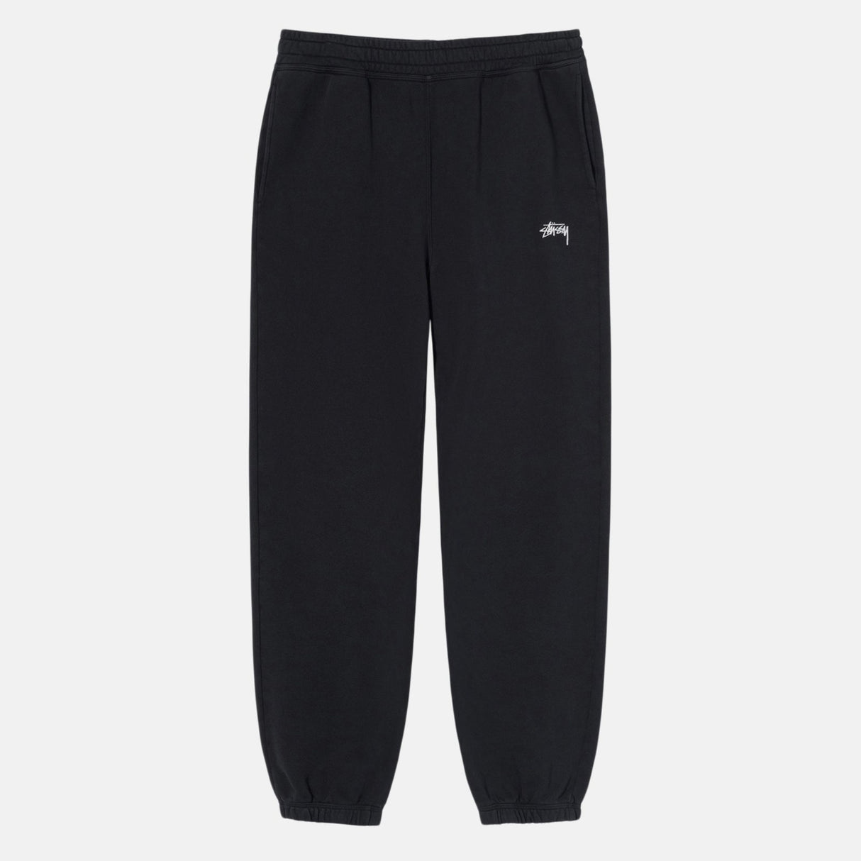 Stussy Stock Logo Sweatpants Black STUSSY STUSSY - originalfook singapore