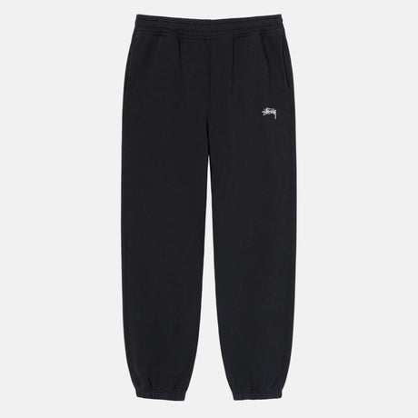 Stussy Stock Logo Sweatpants Black STUSSY STUSSY - originalfook singapore