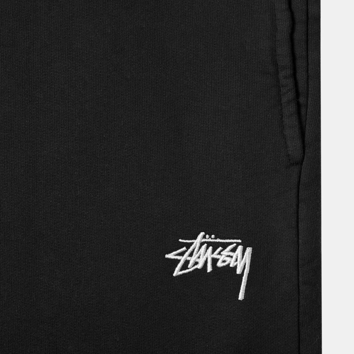 Stussy Stock Logo Sweatpants Black STUSSY STUSSY - originalfook singapore