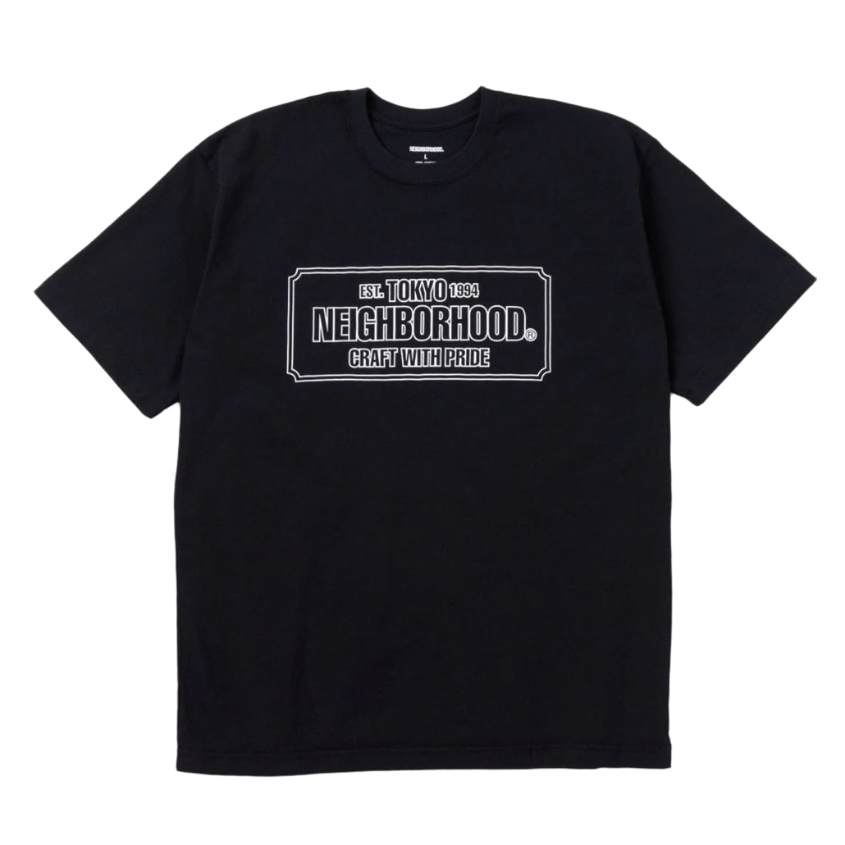 Neighborhood NH-1 Tee Black Neighborhood Neighborhood - originalfook singapore