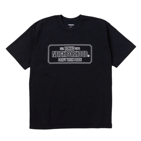 Neighborhood NH-1 Tee Black Neighborhood Neighborhood - originalfook singapore