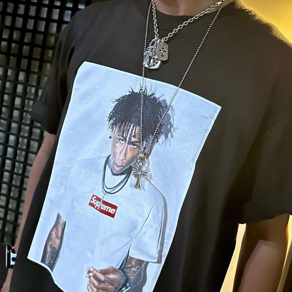 Supreme NBA Youngboy Tee Black | ORIGINALFOOK