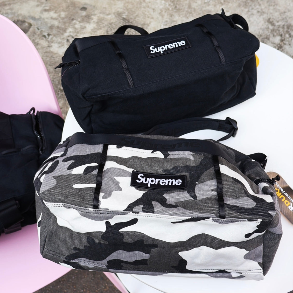 Supreme Utility Sling Bag Black supreme supreme - originalfook singapore