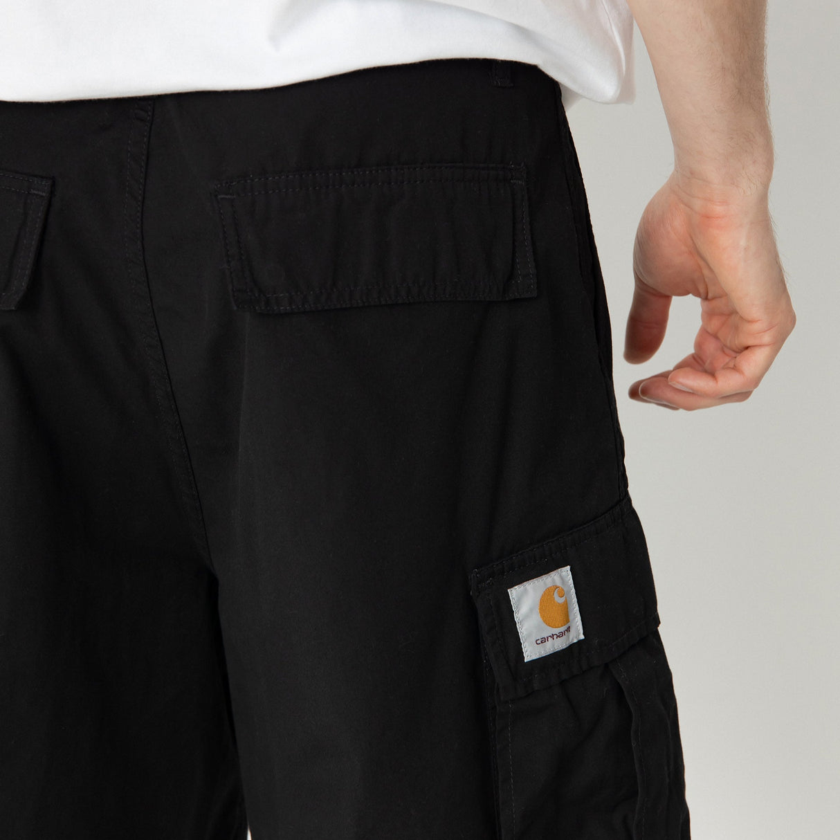 Carhartt WIP Cole Cargo Short Black CARHARTT CARHARTT - originalfook singapore