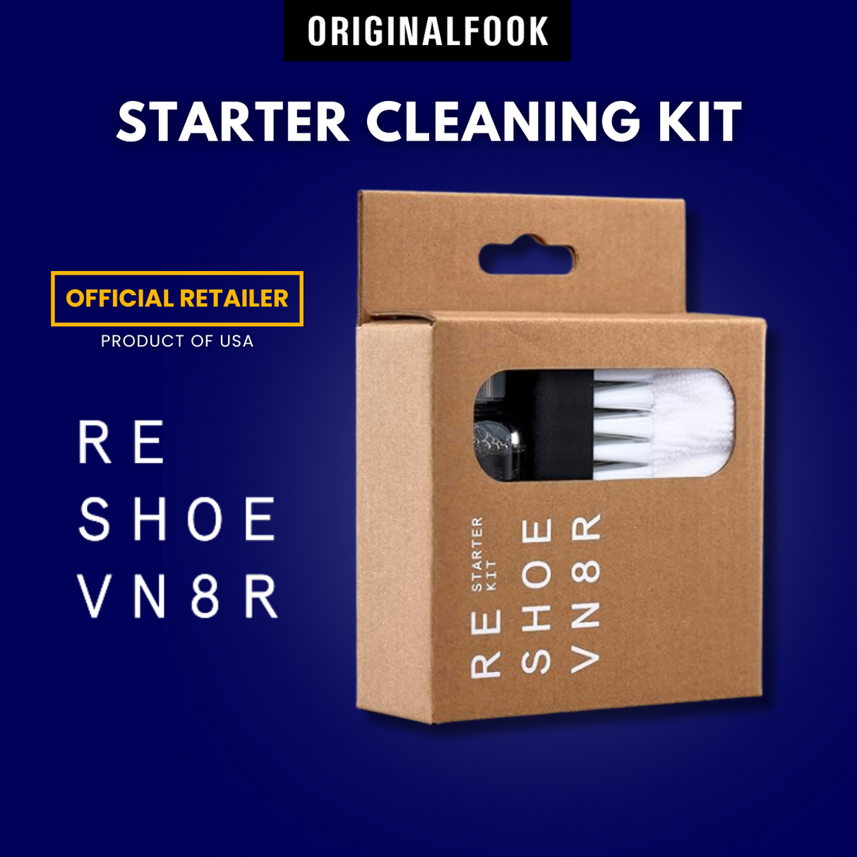 Reshoevn8r Shoe Cleaning Starter Kit RESHOEVN8R RESHOEVN8R - originalfook singapore