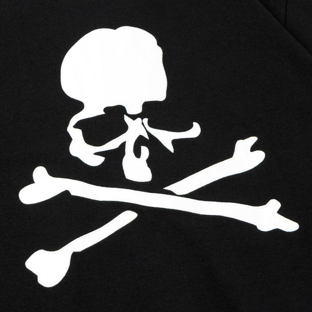 Mastermind Japan X New Era heavyweight black baseball shirt, stylish apparel with branding details visible in the image.