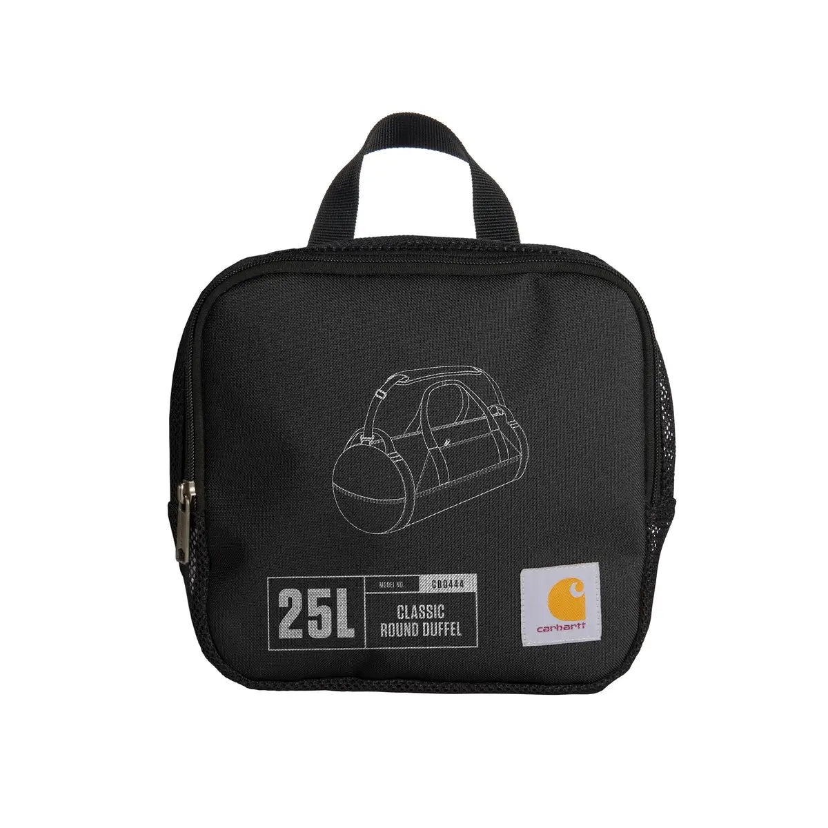 Carhartt 25L Round Duffel Bag Black CARHARTT CARHARTT - originalfook singapore