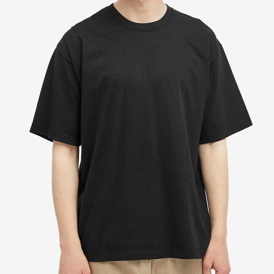 Neighborhood NH-1 Bar Logo Tee Black NEIGHBORHOOD NEIGHBORHOOD - originalfook singapore