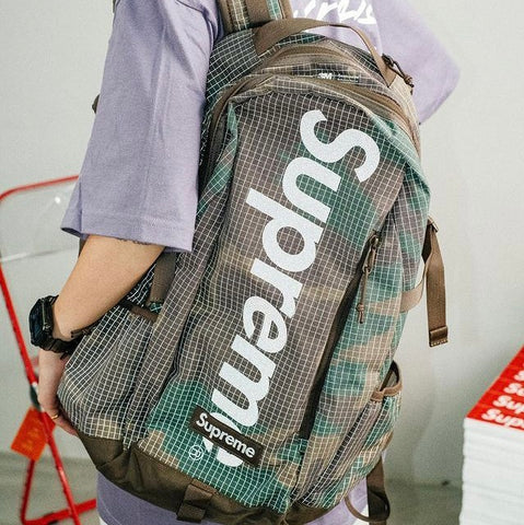 Supreme Reflective Backpack Camo