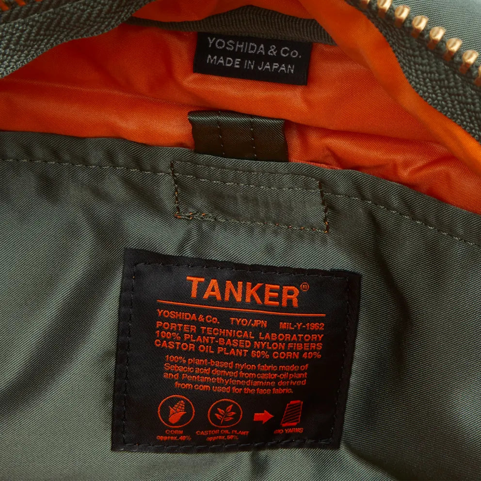 Porter Yoshida Japan Tanker Waist Bag Sage Green 622-08635