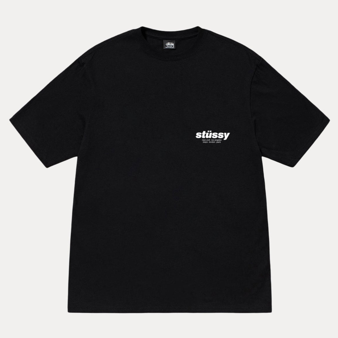 Stussy Rollers Dice Black Tee - ORIGINALFOOK