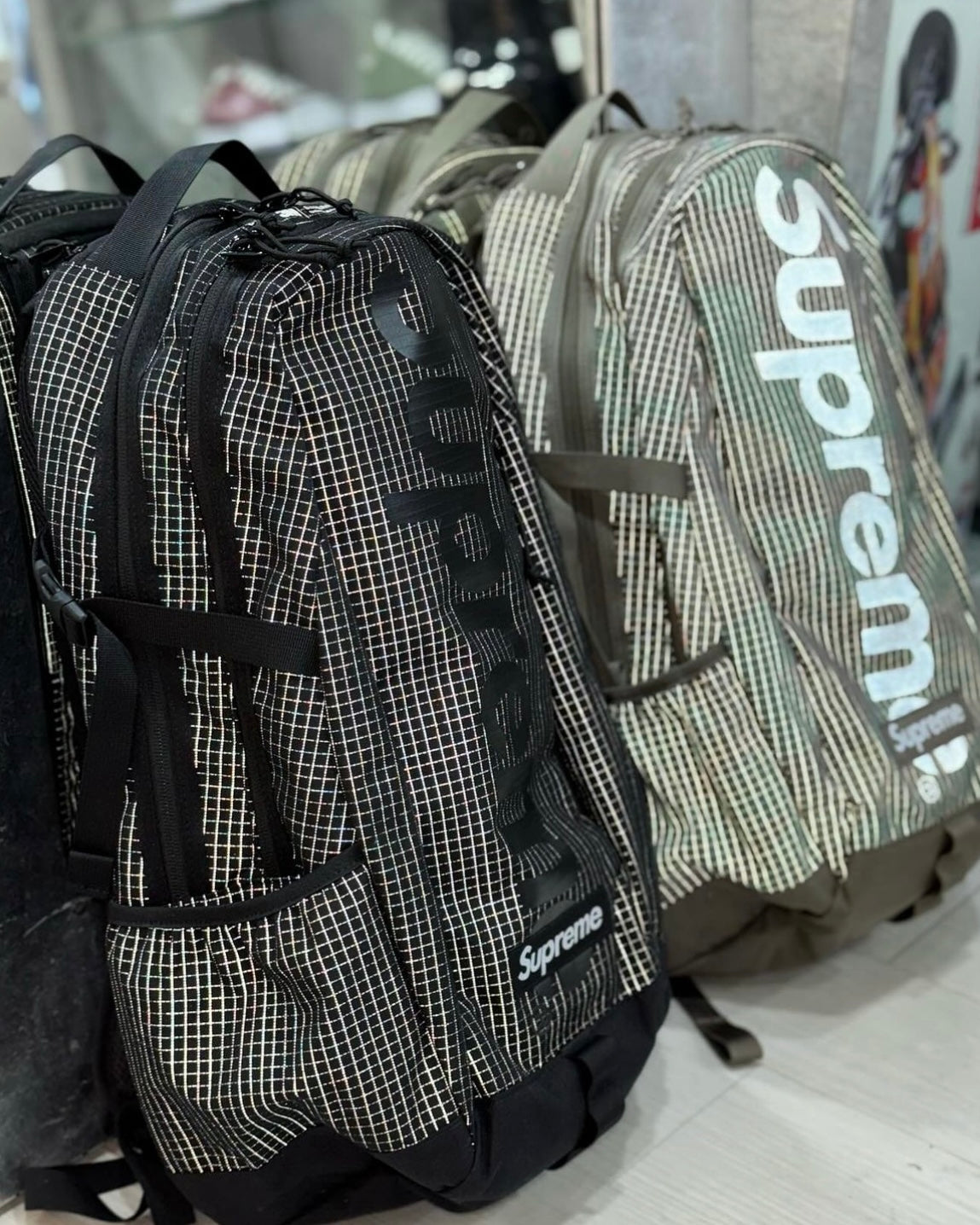 Supreme Reflective Backpack Camo supreme supreme - originalfook singapore