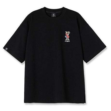 LifeWork Hoodie Hipdog Tee Black LIFEWORK LIFEWORK - originalfook singapore