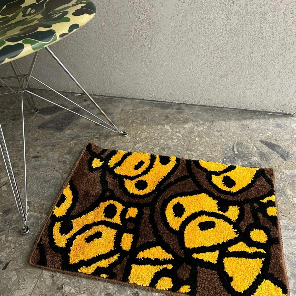 Bathing Ape All Baby Milo Rug Brown BATHING APE BATHING APE - originalfook singapore