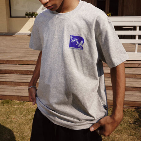 Remedy Love & Peace Tee Light Grey REMEDY REMEDY - originalfook singapore