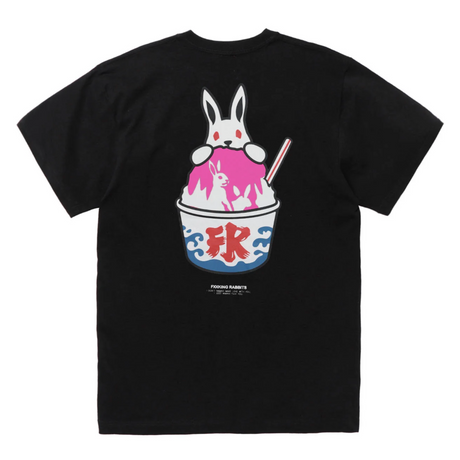 FR2 Shaved Ice Rabbit Tee Black (Japan Exclusive) - ORIGINALFOOK