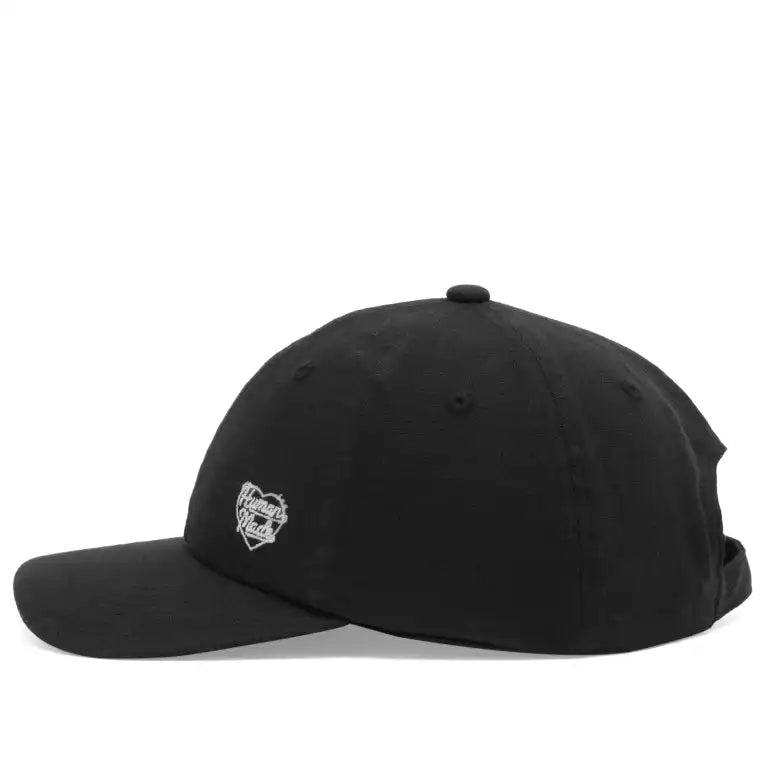 Human Made Small Heart Logo Black Cap - ORIGINALFOOK