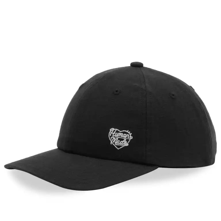 Human Made Small Heart Logo Black Cap - ORIGINALFOOK