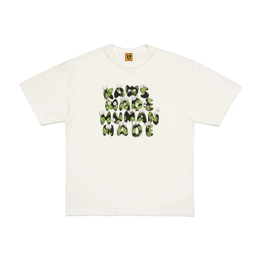 Human Made X KAWS Tee #4 White HUMAN MADE HUMAN MADE - originalfook singapore