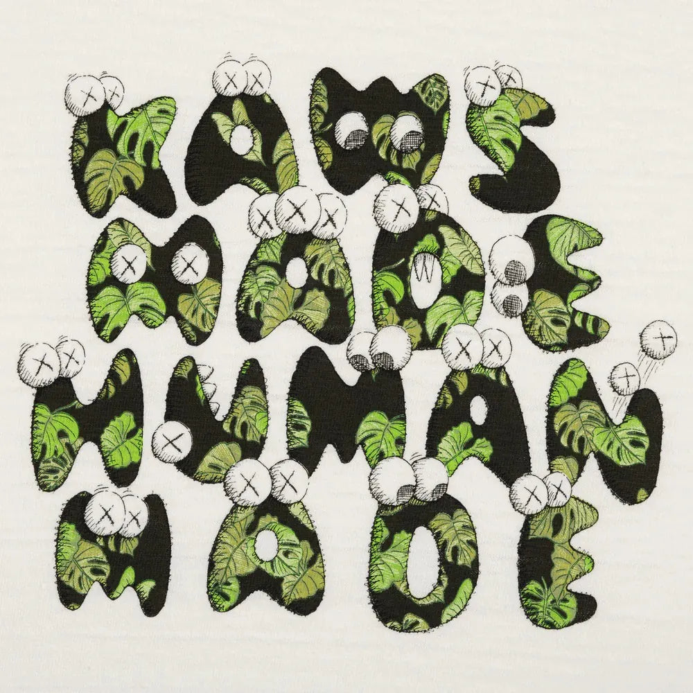 Human Made X KAWS Tee #4 White HUMAN MADE HUMAN MADE - originalfook singapore