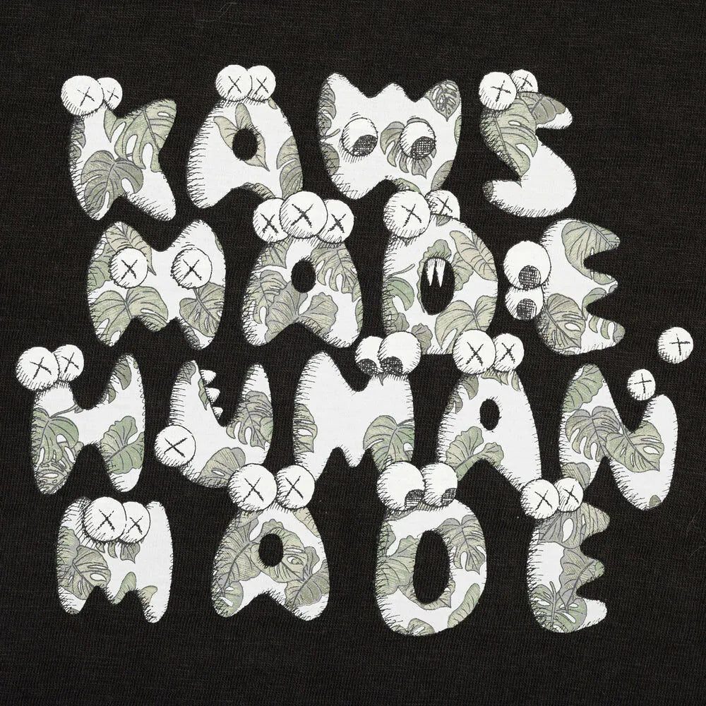 Human Made X KAWS Tee #4 Black HUMAN MADE HUMAN MADE - originalfook singapore