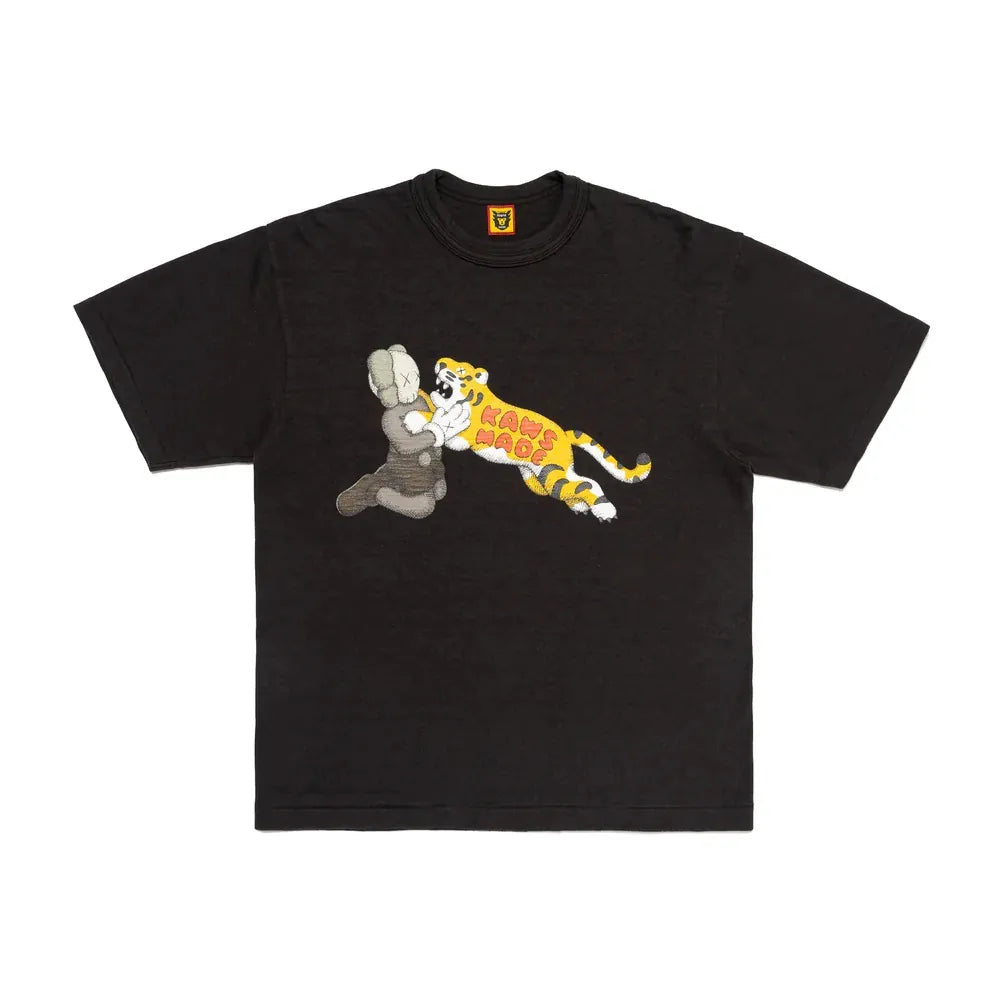Human Made X KAWS Tee #2 Black HUMAN MADE HUMAN MADE - originalfook singapore