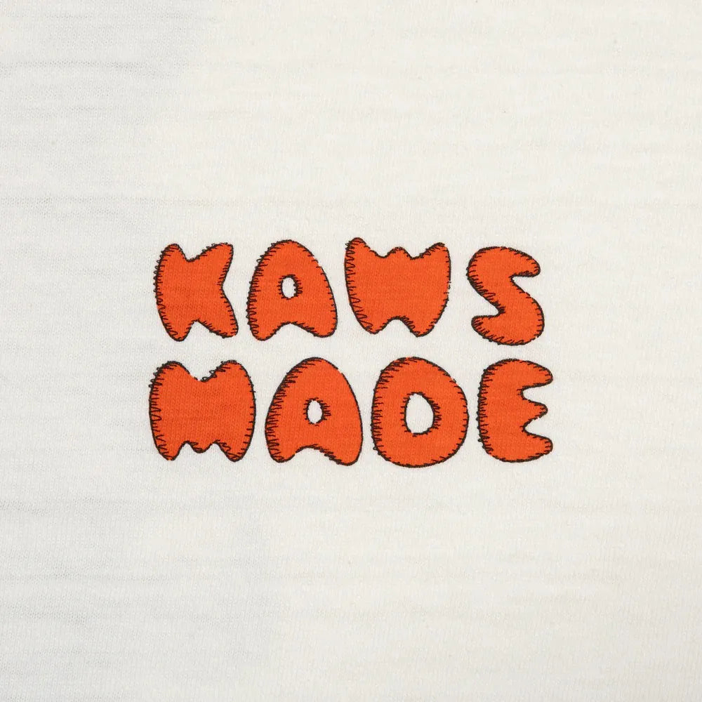Human Made X KAWS Tee #3 White HUMAN MADE HUMAN MADE - originalfook singapore