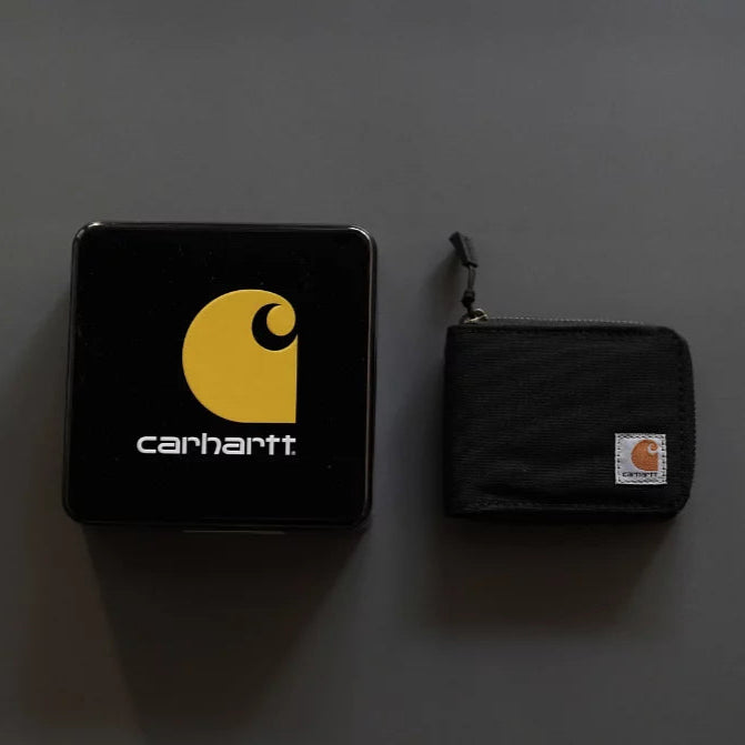 Carhartt Nylon Zipper Wallet Black CARHARTT CARHARTT - originalfook singapore
