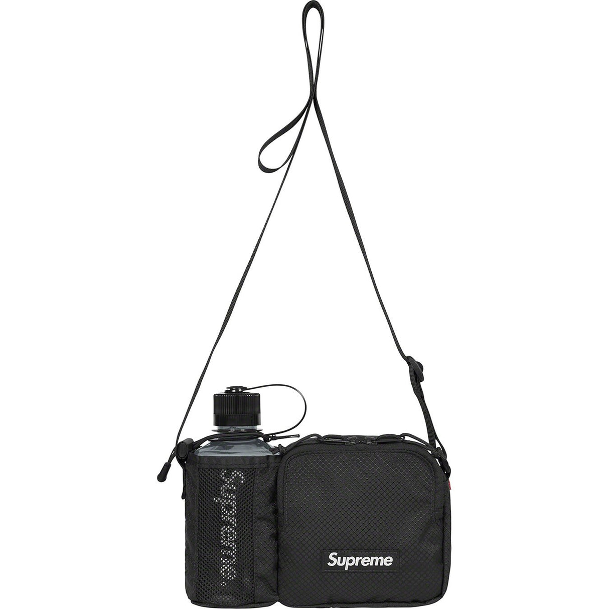 Supreme Bottle Side Bag Black supreme supreme - originalfook singapore