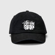 Stussy Stock Dice Low Pro Cap Black STUSSY STUSSY - originalfook singapore