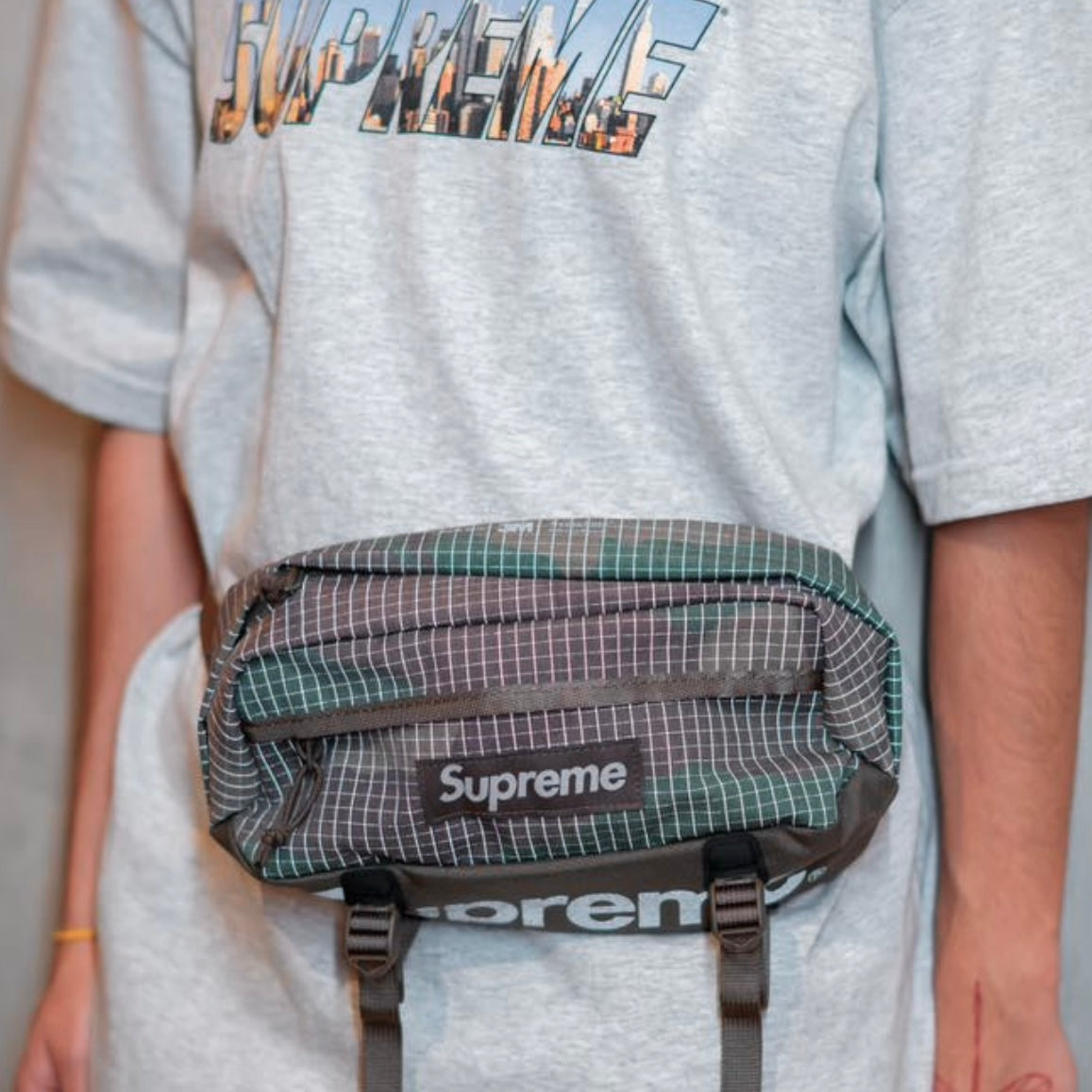 Supreme Reflective Waist Bag Camo SUPREME SUPREME - originalfook singapore